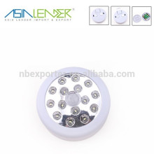 New 15LED Circle Type PIR motion sensor Working Light